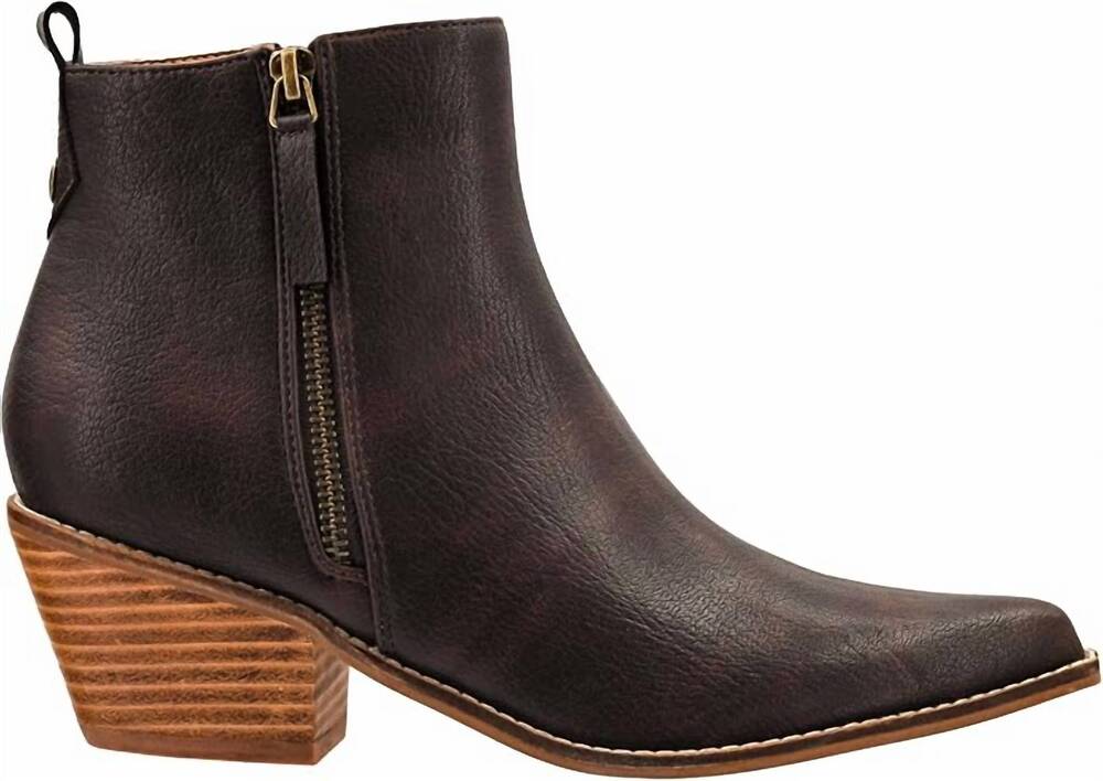 NEW CORKYS FOOTWEAR women's toil n trouble bootie in espresso